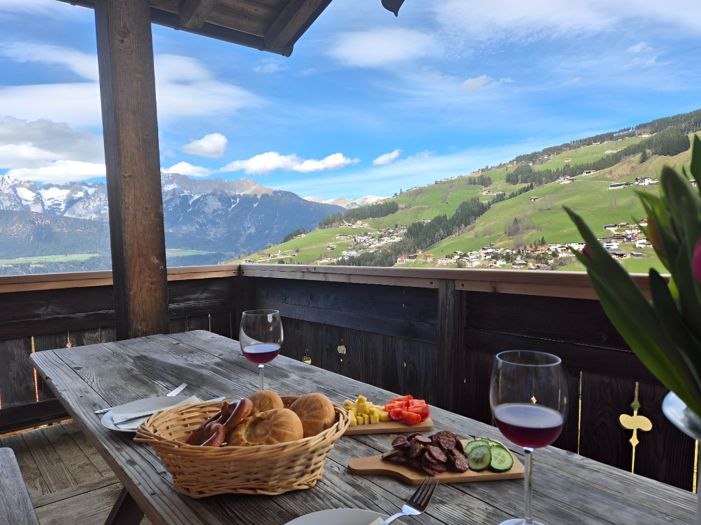 Panoramahütte Karwendelblick Tuxer Alpen ... ein herzliches Willkommen